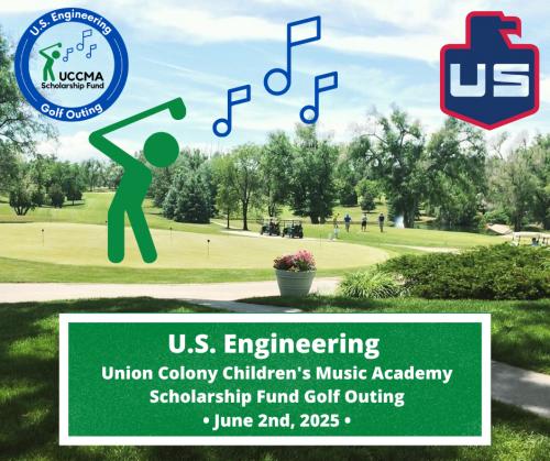 UCCMA Golf Tournament Graphic, picture of the greeley country club putting green