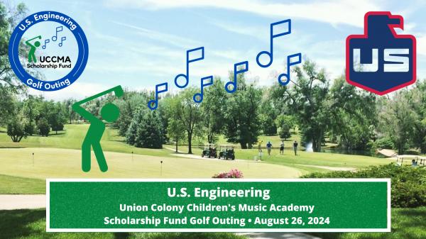 UCCMA Golf Tournament Graphic, picture of the greeley country club putting green
